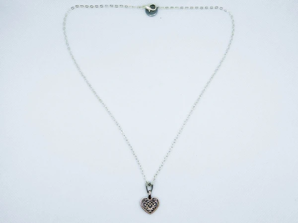 COLLANA CUORE ARGENTO 2